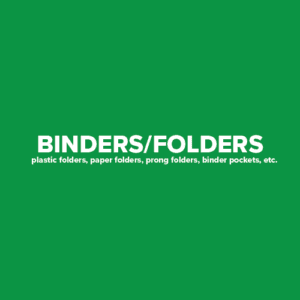 Binders & Folders